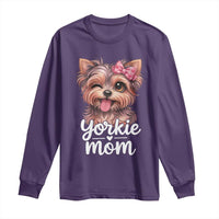 Yorkshire Terrier Dog Mom Long Sleeve Shirt Cute Yorkie Puppy Gift