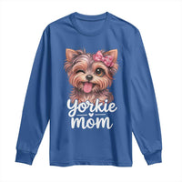 Yorkshire Terrier Dog Mom Long Sleeve Shirt Cute Yorkie Puppy Gift