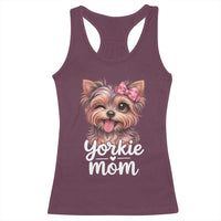 Yorkshire Terrier Dog Mom Racerback Tank Top Cute Yorkie Puppy Gift