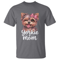 Yorkshire Terrier Dog Mom T Shirt Cute Yorkie Puppy Gift