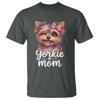 Yorkshire Terrier Dog Mom T Shirt Cute Yorkie Puppy Gift