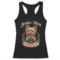 Cute Yorkie Mama Racerback Tank Top Yorkshire Terrier Dog Lover