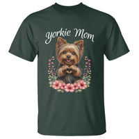 Cute Yorkie Mama T Shirt Yorkshire Terrier Dog Lover