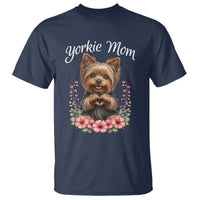 Cute Yorkie Mama T Shirt Yorkshire Terrier Dog Lover