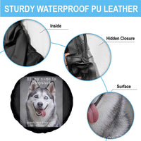 Funny Siberian Husky Meme Spare Tire Cover My Name Is Stop That