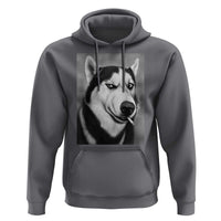 Smoking Siberian Husky Meme Hoodie Funny Dog Face Gift For Dog Lovers