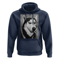 Smoking Siberian Husky Meme Hoodie Funny Dog Face Gift For Dog Lovers