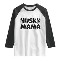 Proud Husky Mama Raglan Shirt Siberian Husky Mothers Day Gift