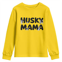 Proud Husky Mama Youth Sweatshirt Siberian Husky Mothers Day Gift