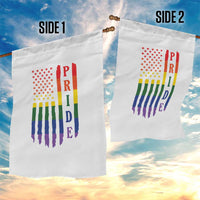 Pride Month Rainbow Flag Graphic Garden Flag Lesbian Gay LGBT America Flag
