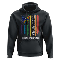 Patriotic Rainbow Pride American Eagle Hoodie We The People LGBT Pride