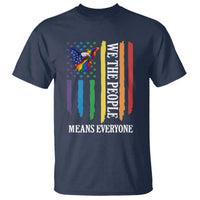 Patriotic Rainbow Pride American Eagle T Shirt We The People LGBT Pride