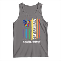 Patriotic Rainbow Pride American Eagle Tank Top We The People LGBT Pride