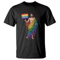 Christian LGBTQ Support T Shirt Jesus Loves Everyone