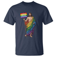 Christian LGBTQ Support T Shirt Jesus Loves Everyone