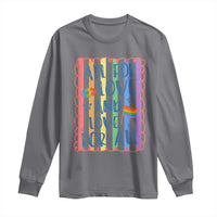 All For Love And Love For All Long Sleeve Shirt Pride Month LGBT Support