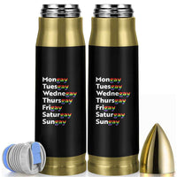 Rainbow Days Of The Week Mongay Tuesgay Bullet Tumbler Funny LGBT Pride Month