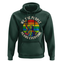 Rainbow Statue Of Liberty LGBTQ Pride Hoodie We The People Means Everyone