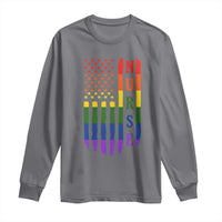 Rainbow RN Ally Pride Month Long Sleeve Shirt LGBTQ Healthcare Worker