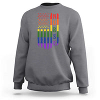 Rainbow RN Ally Pride Month Sweatshirt LGBTQ Healthcare Worker