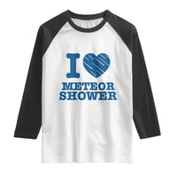Meteor Shower Lover Raglan Shirt Astronomy Enthusiast Gift