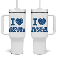 Meteor Shower Lover Tumbler With Handle Astronomy Enthusiast Gift