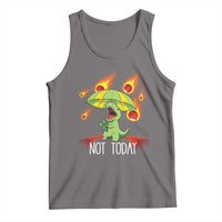 Dinosaur Meteor Shower Astronomy Humor Tank Top Not Today