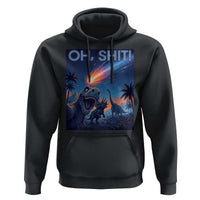 Funny Dinosaur Meteorite Hoodie Astronomy Lover Gift