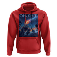 Funny Dinosaur Meteorite Hoodie Astronomy Lover Gift