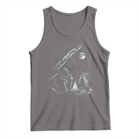 Bigfoot Camping Under Meteor Showers Tank Top Stargazer Gift