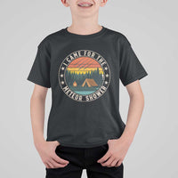 I Came For The Meteor Shower T Shirt For Kid Stargazer Camping Gift