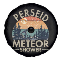 Perseid Meteor Shower Spare Tire Cover Vintage Astronomy Lover