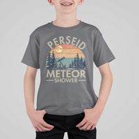 Perseid Meteor Shower T Shirt For Kid Vintage Astronomy Lover