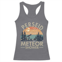 Perseid Meteor Shower Racerback Tank Top Vintage Astronomy Lover