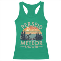 Perseid Meteor Shower Racerback Tank Top Vintage Astronomy Lover