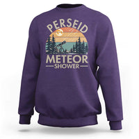 Perseid Meteor Shower Sweatshirt Vintage Astronomy Lover
