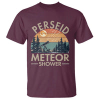 Perseid Meteor Shower T Shirt Vintage Astronomy Lover