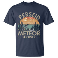 Perseid Meteor Shower T Shirt Vintage Astronomy Lover