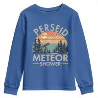 Perseid Meteor Shower Youth Sweatshirt Vintage Astronomy Lover