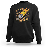 Funny Skull Meteorite Sweatshirt Just A Little Meteor