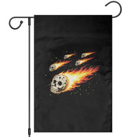 Skull Meteorite Garden Flag Deep Space Asteroid Meteor Shower