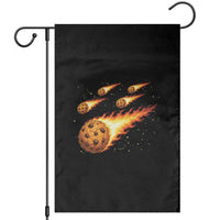 Cookie Meteor Shower Garden Flag Funny Space Dessert