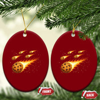 Cookie Meteor Shower Ceramic Ornament Funny Space Dessert