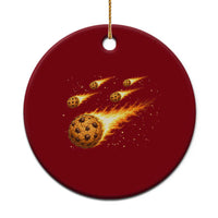 Cookie Meteor Shower Ceramic Ornament Funny Space Dessert