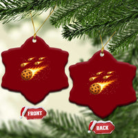 Cookie Meteor Shower Ceramic Ornament Funny Space Dessert
