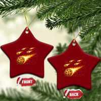 Cookie Meteor Shower Ceramic Ornament Funny Space Dessert