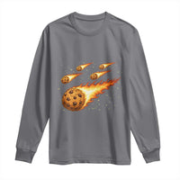 Cookie Meteor Shower Long Sleeve Shirt Funny Space Dessert