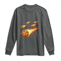 Cookie Meteor Shower Long Sleeve Shirt Funny Space Dessert