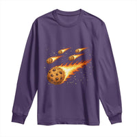 Cookie Meteor Shower Long Sleeve Shirt Funny Space Dessert