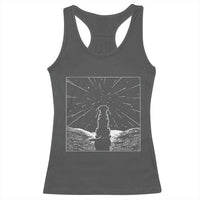 Meteor Shower Science Gift Racerback Tank Top Dog Watching Stars